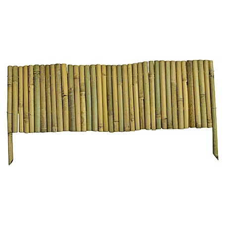 Floordirekt Beeteinfassung (100 x 30 cm, Bambus)