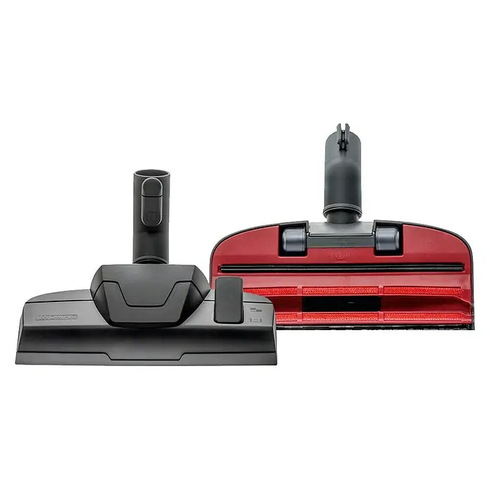 Thomas Staubsauger Cycloon Hybrid Family & Pets - 1.400 W, Behältervolumen: 2,1 l, Beutellos - Staubsaugerdüsen: Eine schwarze und eine rote Bürste für verschiedene Reinigungsaufgaben.