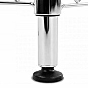 Floordirekt Gitterregal Everest (H x B x T: 160 x 60 x 90 cm, Traglast pro Boden: 70 kg, Anzahl Böden: 4 Stk., Stecken, Chrom) | BAUHAUS