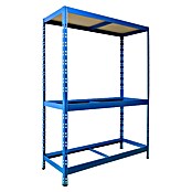 Floordirekt Reifenregal (H x B x T: 180 x 130 x 50 cm, Anzahl Träger: 2 Stk., Stecken, Blau) | BAUHAUS