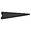 Element System U-Träger 50 (Passend für: Schienen mit Raster 50 mm, Länge: 47 cm, Belastbarkeit: 55 kg, Schwarz, 1 Stk.) | BAUHAUS