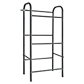 Floordirekt Getränkekistenregal Rocket (H x B x T: 115,5 x 49,5 x 32,5 cm, Traglast pro Boden: 17 kg, Anzahl Böden: 3 Stk., Stecken, Schwarz) | BAUHAUS
