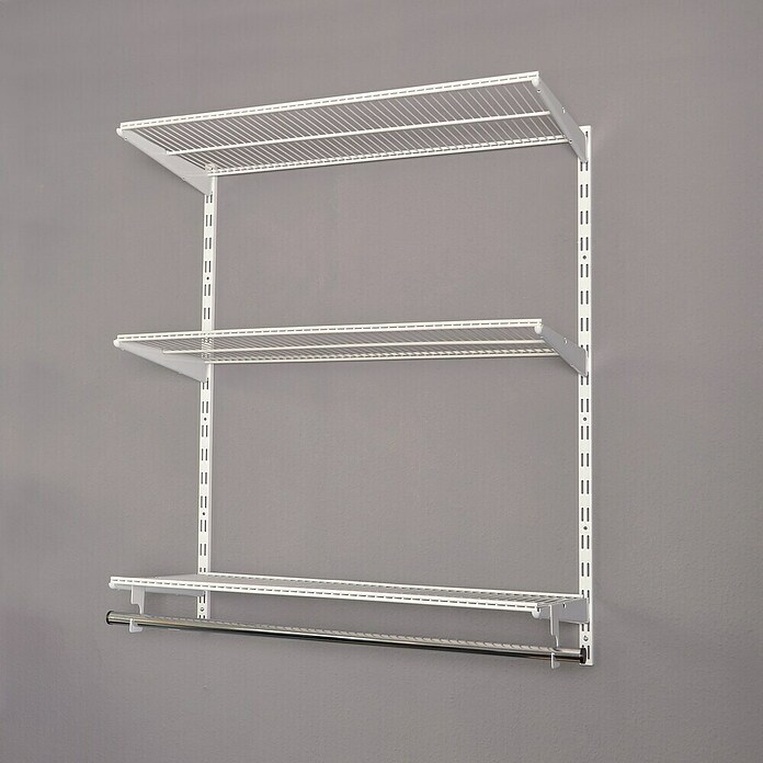 Element System Set de estantes de pared (L x An x Al: 33,1 x 91,1 x 99,6 cm, Blanco, Número de baldas: 3 ud.) | BAUHAUS