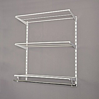 Element System Set de estantes de pared (L x An x Al: 33,1 x 91,1 x 99,6 cm, Blanco, Número de baldas: 3 ud.)