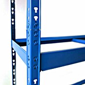 Floordirekt Reifenregal (H x B x T: 180 x 130 x 50 cm, Anzahl Träger: 2 Stk., Stecken, Blau) | BAUHAUS