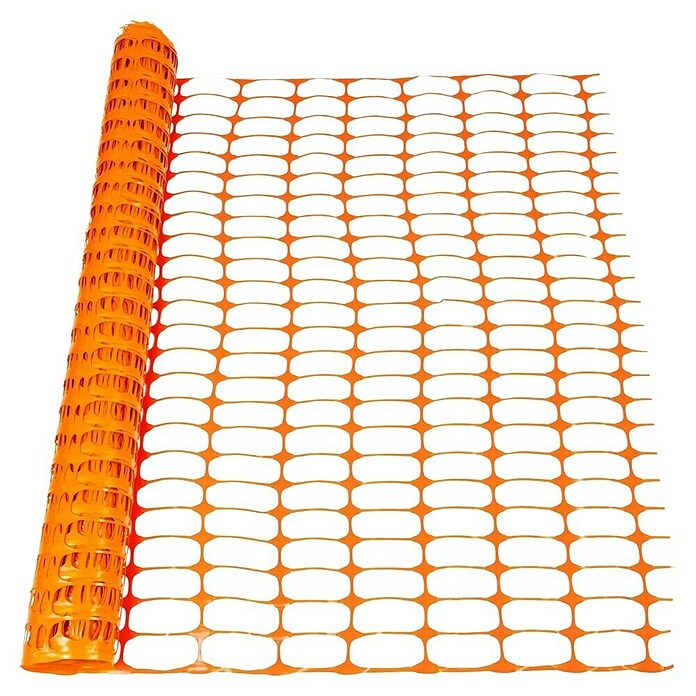 Floordirekt Absperrgitter Chester (5 000 x 100 cm, Kunststoff, Orange) | BAUHAUS