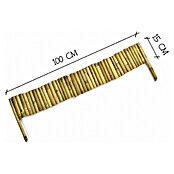 Floordirekt Beeteinfassung (100 x 15 cm, Bambus) | BAUHAUS