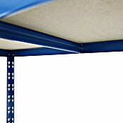 Floordirekt Reifenregal (H x B x T: 180 x 130 x 50 cm, Anzahl Träger: 2 Stk., Stecken, Blau) | BAUHAUS