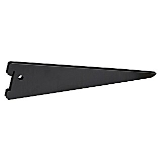 Element System U-Träger 50 (Passend für: Schienen mit Raster 50 mm, Länge: 27 cm, Belastbarkeit: 55 kg, Schwarz, 1 Stk.)