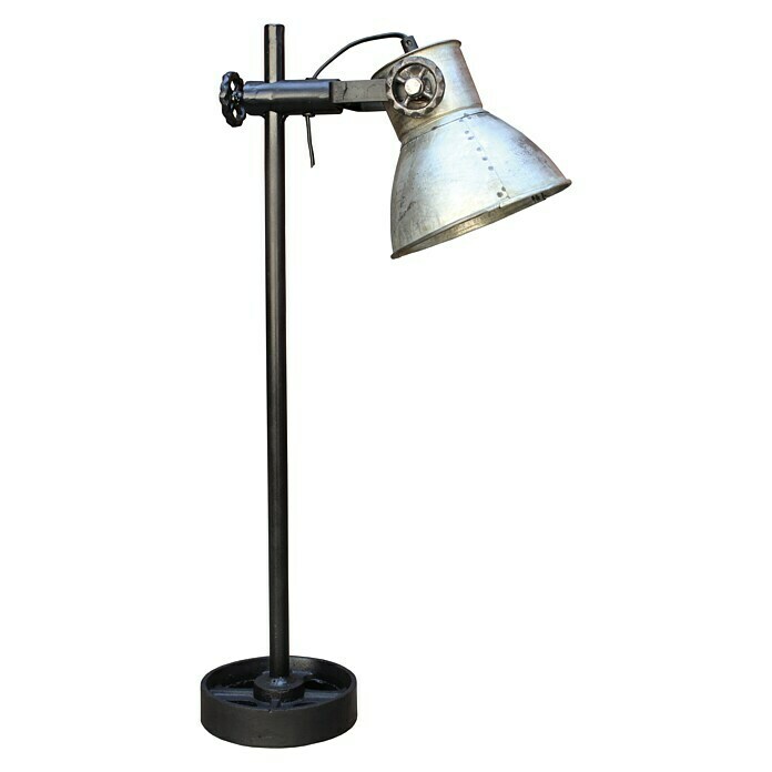 Tween Light Lámpara de sobremesa Agosta (25 W, Plateado metálico, Altura: 70 cm)