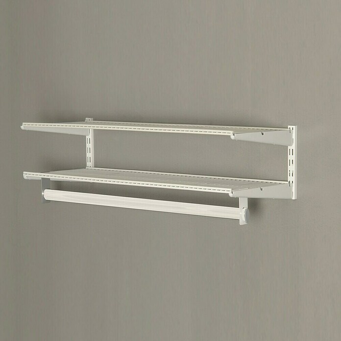 Element System Wandregal-Set (L x B x H: 33,1 x 99,1 x 22 cm, Weiß) | BAUHAUS