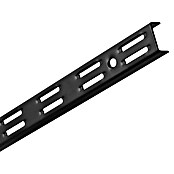 Element System Wandschiene EL 50 (Länge: 50 cm, Schwarz, Zweilochsystem, Metall) | BAUHAUS