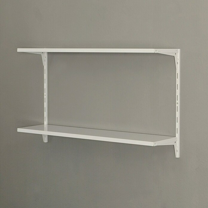 Element System Classic Regal-Set Office 1 RS50 (L x B x H: 22 x 82,8 x 49,6 cm, Traglast: 25 kg/Boden, Weiß)