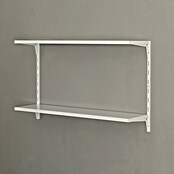 Element System Classic Regal-Set Office 1 RS50 (L x B x H: 22 x 82,8 x 49,6 cm, Traglast: 25 kg/Boden, Weiß)