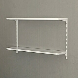 Element System Classic Wandregal-Set Office 1 RS50 (L x B x H: 22 x 82,8 x 49,6 cm, Weiß)