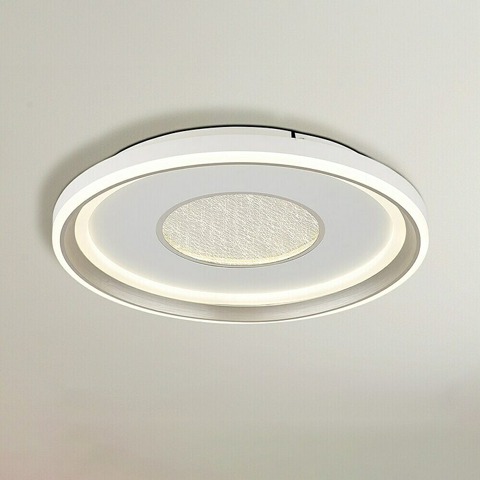 Globo Okrugla stropna LED svjetiljka Eila  (48 W, Ø x V: 48 x 6,3 cm) | BAUHAUS