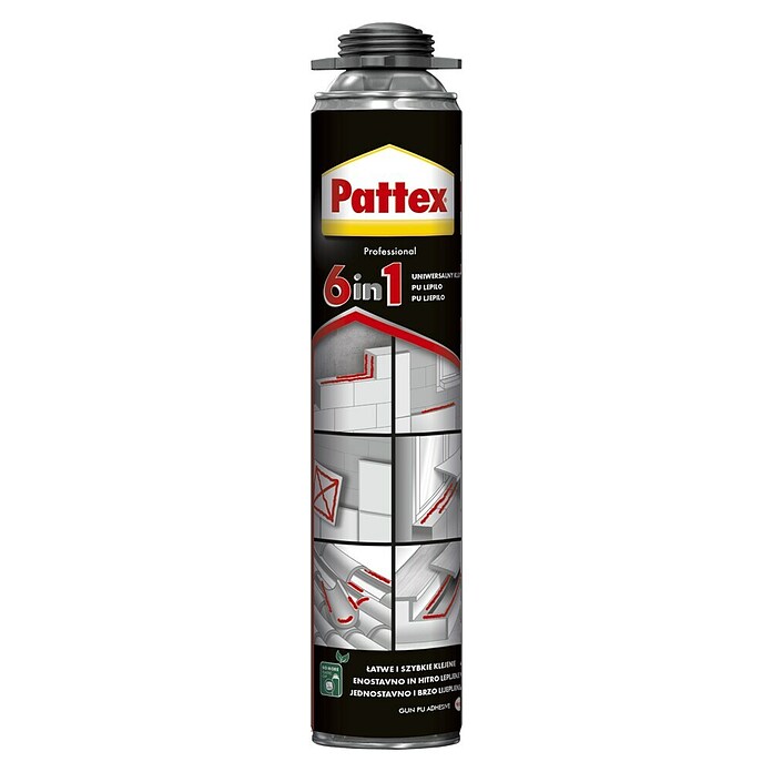 Pattex Pjena za pištolj 6u1  (750 ml) | BAUHAUS