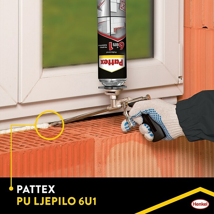 Pattex Pjena za pištolj 6u1  (750 ml) | BAUHAUS