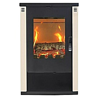Prity Kamin na drva Verso Lheia (7,5 kW, Kapacitet grijanja prostorije: 120 m³, Bež)