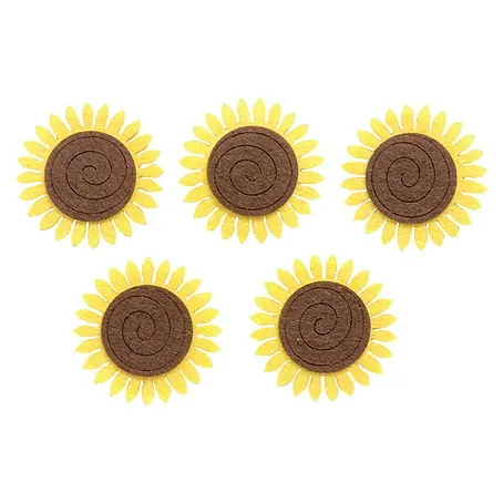 Glorex Hobby Time Filzblumen Sonnenblume