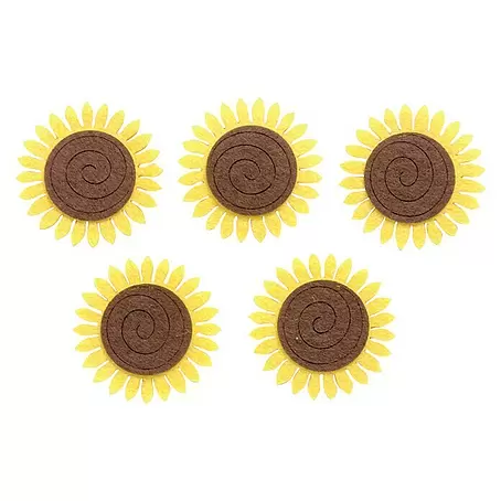 Glorex Hobby Time Filzblumen Sonnenblume