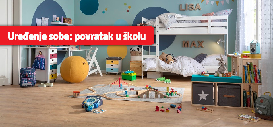 povratak u školu uređenje sobe