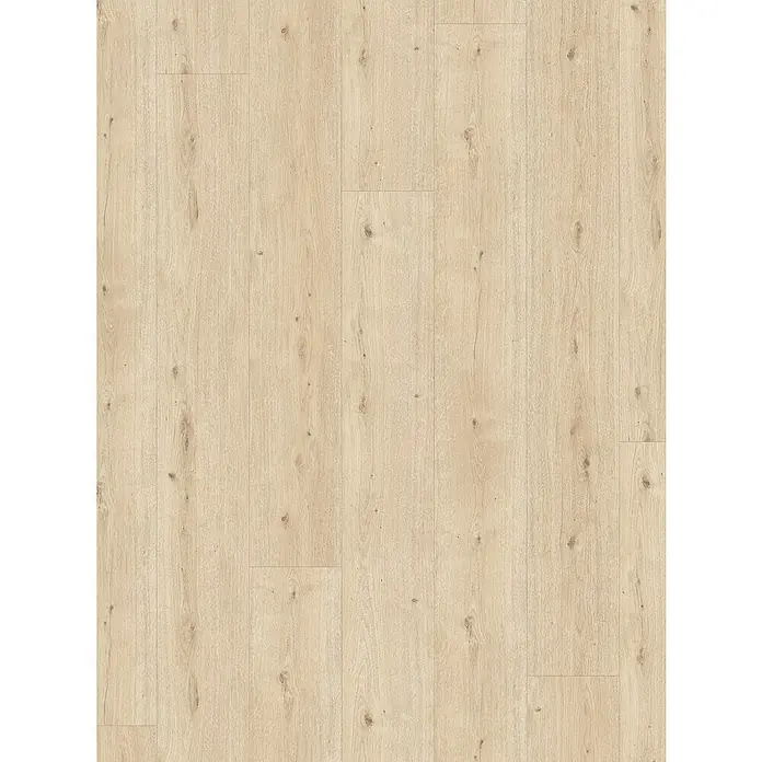 Parador Designbodenmuster Modular ONE Eiche Atmosphere geschliffen 2 - 200 x 194 x 8 mm, Landhausdiele, Eiche Atmosphere geschliffen - Helles Holzlaminat mit natürlicher Maserung und warmen Farbton sorgt für ein freundliches Ambiente.