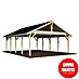 Palmako Carport doble Classico Robert 