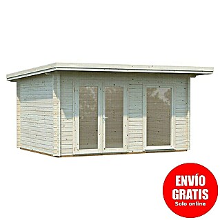 Palmako Caseta de jardín Heidi (Medidas ext. (An x Pr): 478 x 403 cm, Madera, Natural)