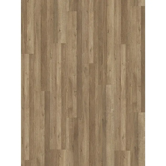 Parador Designbodenmuster Modular ONE Eiche Linea natur - 200 x 194 x 8 mm, Landhausdiele - Strukturierte Nahaufnahme von hellbraunem Laminatboden. Das Laminat bietet eine authentische Holzoptik und ist ideal für Wohnräume.