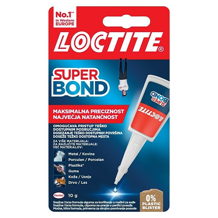 Loctite Univerzalno višenamjensko ljepilo Super Bond Precision  (10 g) | BAUHAUS