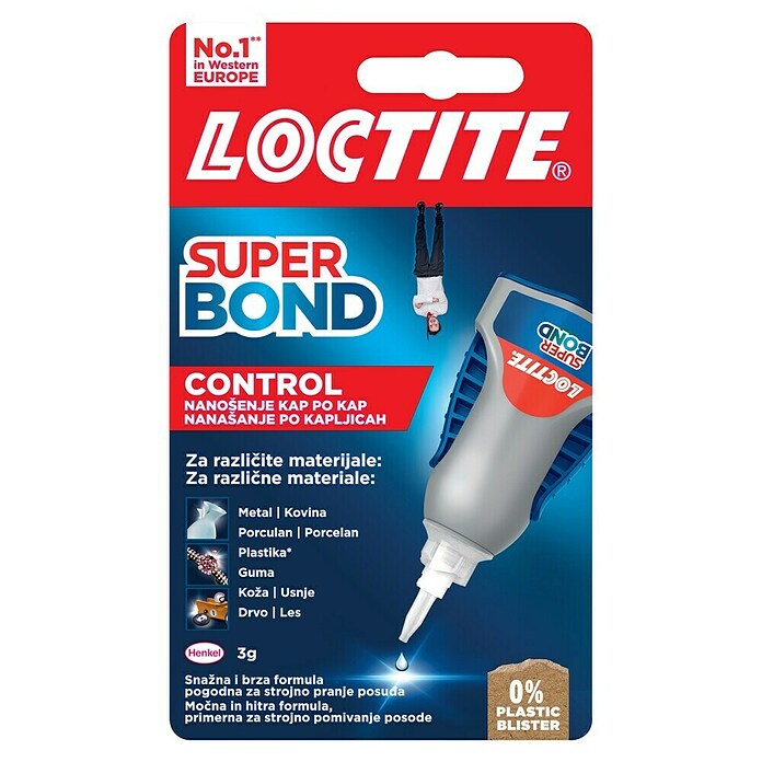 Loctite Univerzalno višenamjensko ljepilo Super Bond Control  (3 g) | BAUHAUS