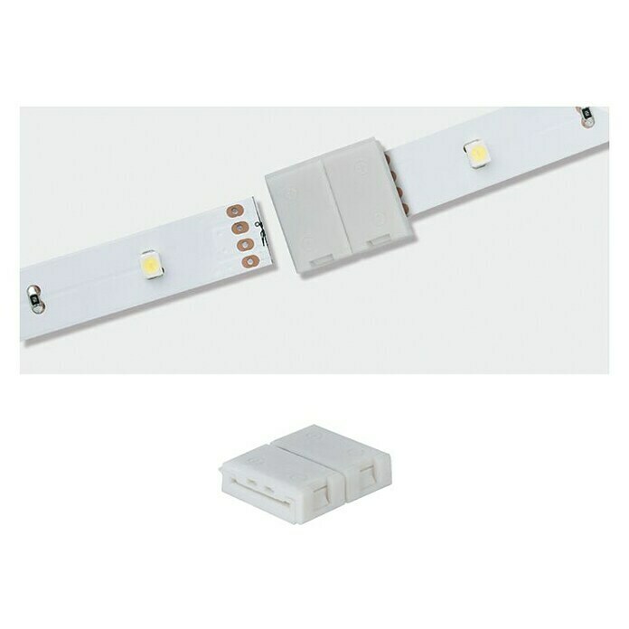 Paulmann Conector clip-to-clip YourLED ECO (14 x 13,5 x 6 mm, 2 uds., Plástico)