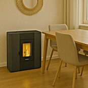 FreePoint Estufa de pellets Roxy (7,8 kW, Volumen de calefacción: 168 m³, Antracita)