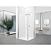 Glazen draaideur Novellini Young 2.0 Chroom Glanzend (89 x 200 cm, Helder glas) | BAUHAUS