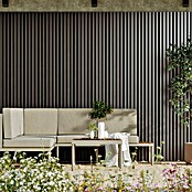 Wandpaneel Outdoor (Grey, WPC, 2 350 x 219 x 26 mm) | BAUHAUS