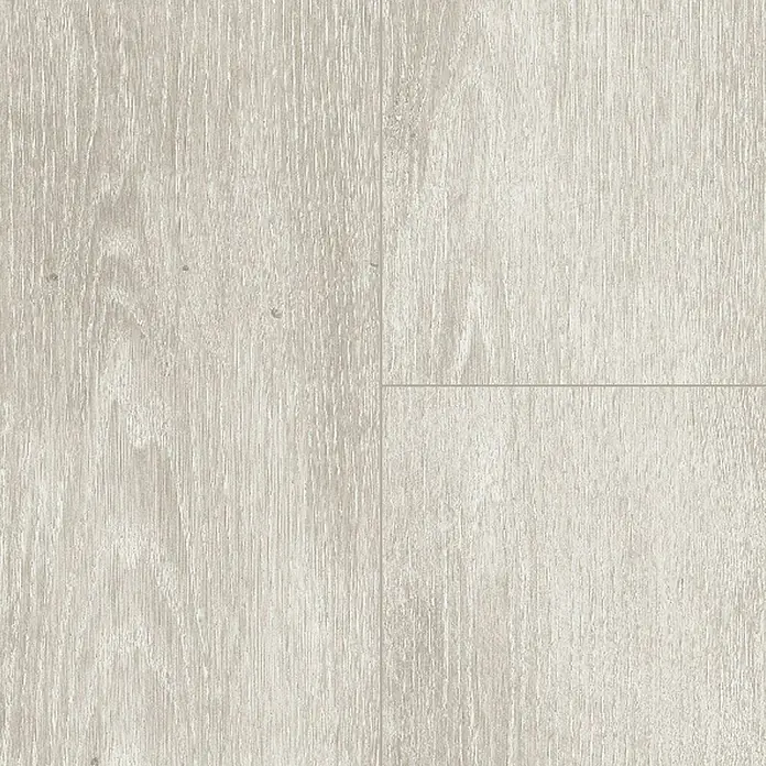 Parador Designbodenmuster Modular ONE Eiche - 200 x 194 x 8 mm, Landhausdiele, Eiche Nordic Grau - Helle Holzboden-Textur. Das Bild zeigt eine Nahaufnahme einer hellen Holzbodenoberfläche mit Maserung und subtilen Farbvariationen.