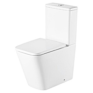 Pack de WC Liena (Sin borde de descarga, Salida WC: Horizontal, Blanco)