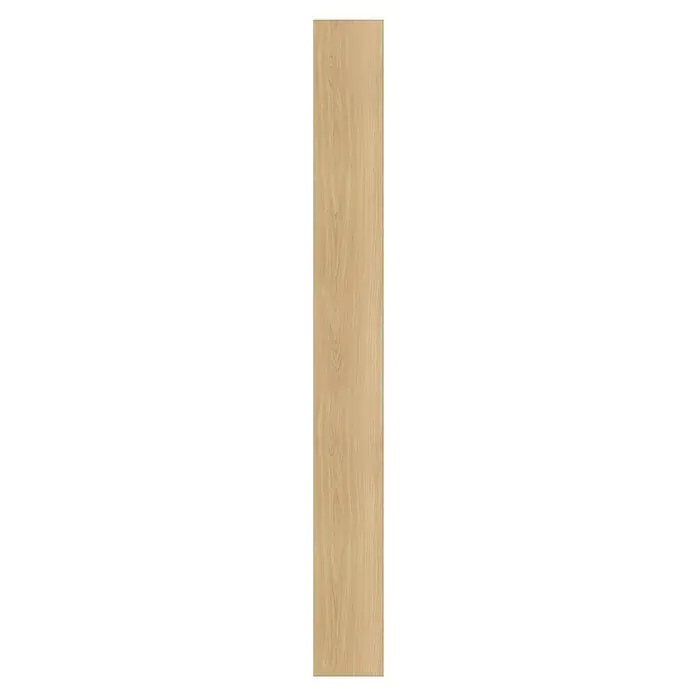 Parador Designbodenmuster Modular ONE Eiche Artemis natur - 200 x 235 x 8 mm, Landhausdiele - Detailaufnahme einer hellen Holzoberfläche mit Maserung, ideal für Möbel oder Fußböden. Natürliche Holzoptik mit warmen Farbtönen.
