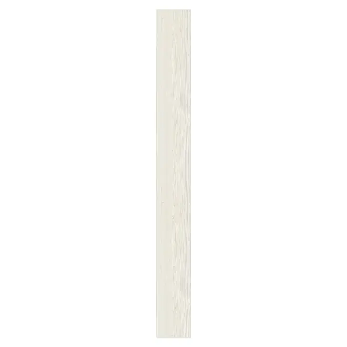 Parador Designboden Modular One - Lärche Apollo weiß, Landhausdiele, 2.200 x 235 x 8 mm - Nahaufnahme einer stilvollen, hellen Holzpaneele mit feiner Maserung, die eine moderne und natürliche Ästhetik vermittelt.