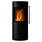 Haas+Sohn Kaminofen Menton RLU (L x B x H: 45,7 x 47,5 x 127,8 cm, Heizleistung: 6 kW, Schwarz) | BAUHAUS