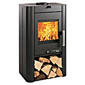Haas+Sohn Kaminofen Prunus 332 II (6,4 kW, Raumheizvermögen: 60 m³ - 130 m³, Stahl, Schwarz) | BAUHAUS