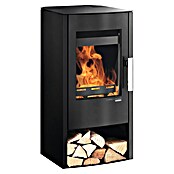 Haas+Sohn Kaminofen Rubus Easy (6 kW, Raumheizvermögen: 120 m³, Material Verkleidung: Stahl, Schwarz) | BAUHAUS
