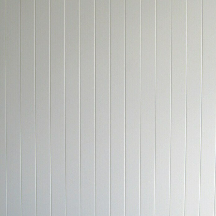 ABT_Tech Wandpaneele (2.440 x 1.220 x 5,5 mm, Holzoptik glatte Planke weiß)