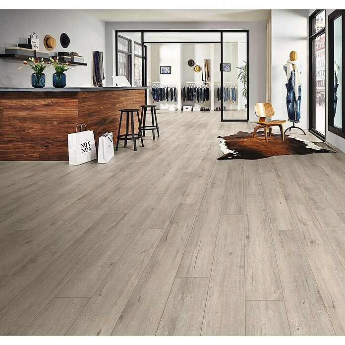 LOGOCLIC Ambienta Laminat Aurora  (Rustikalen videz, 1.288 x 195 x 10 mm) | 5143 - Logoclic Ambienta | GCDA - Laminatboden | GCD - Wand Boden Decke Leisten | GC - Wand Boden Decke Leisten | G - Holz/Bauelem | BAUHAUS