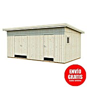 Palmako Caseta de jardín Kalle (Medidas ext. (An x Pr): 611 x 387 cm, Madera, Natural) | BAUHAUS