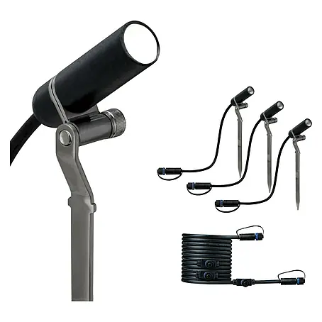 Paulmann Plug & Shine LED-Gartenspot-Set Plantini Erweiterung