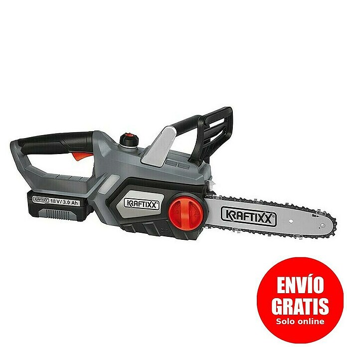 Motosierra de batería KX-AKS1825Li KIT (18 V, 3 Ah, Iones de litio, 1 batería, Longitud de la cuchilla: 25 cm) | BAUHAUS