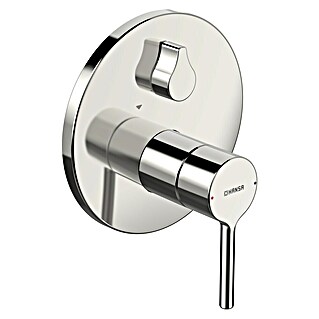 Hansa Vantis UP-Thermostatarmatur Rund (Chrom, Glänzend)