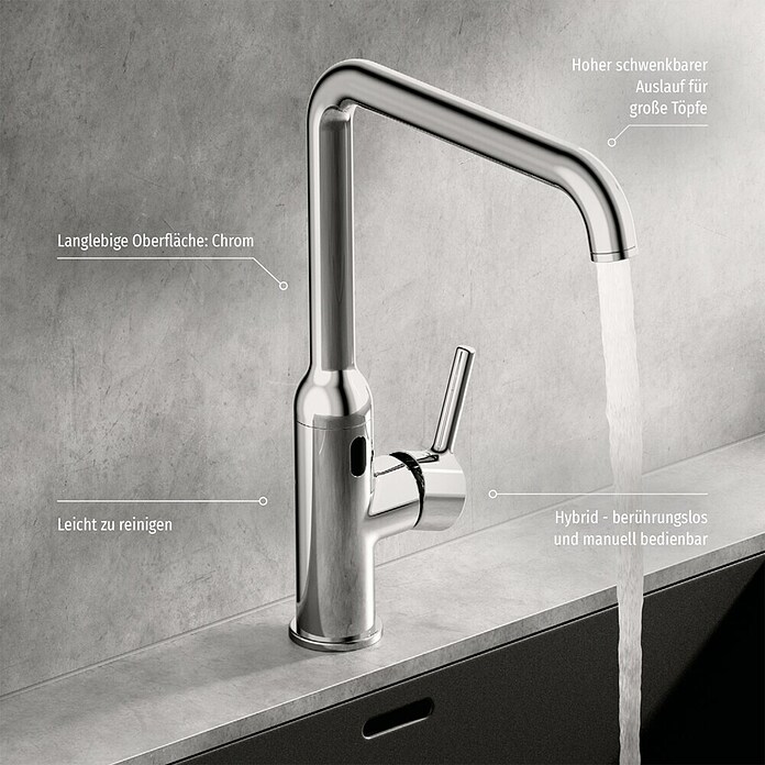 Hansa Vantis Spültischarmatur () | BAUHAUS